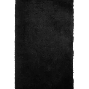 Tappeto shaggy nero 80 x 150 cm EVREN