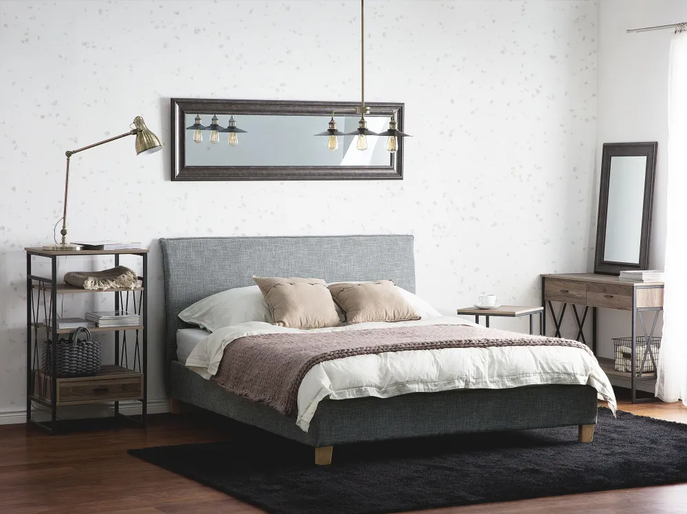 Tappeto shaggy nero 160 x 230 cm DEMRE