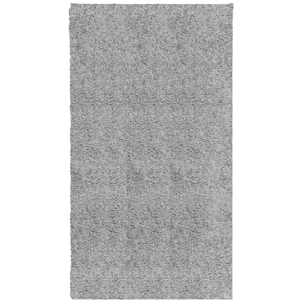 Tappeto Shaggy PAMPLONA Pelo Lungo Innovativo Grigio 60x110 cm