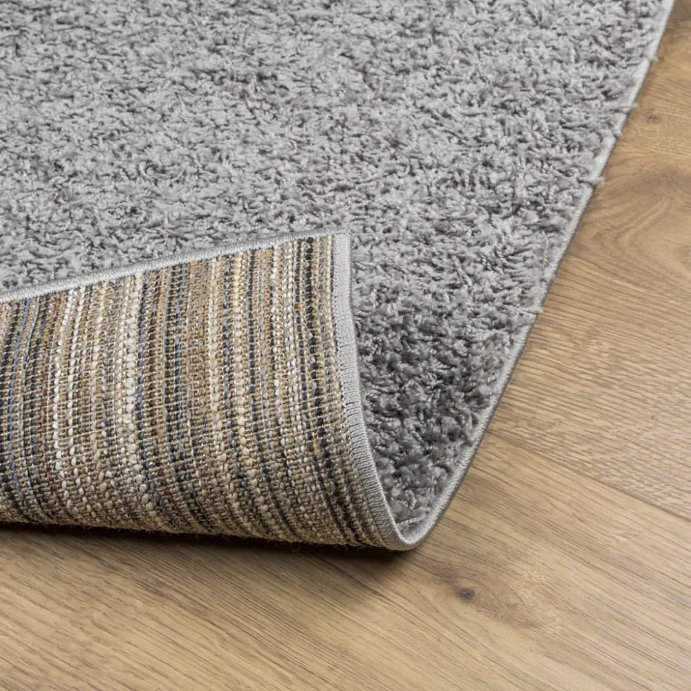 Tappeto Shaggy PAMPLONA Pelo Lungo Innovativo Grigio 60x110 cm