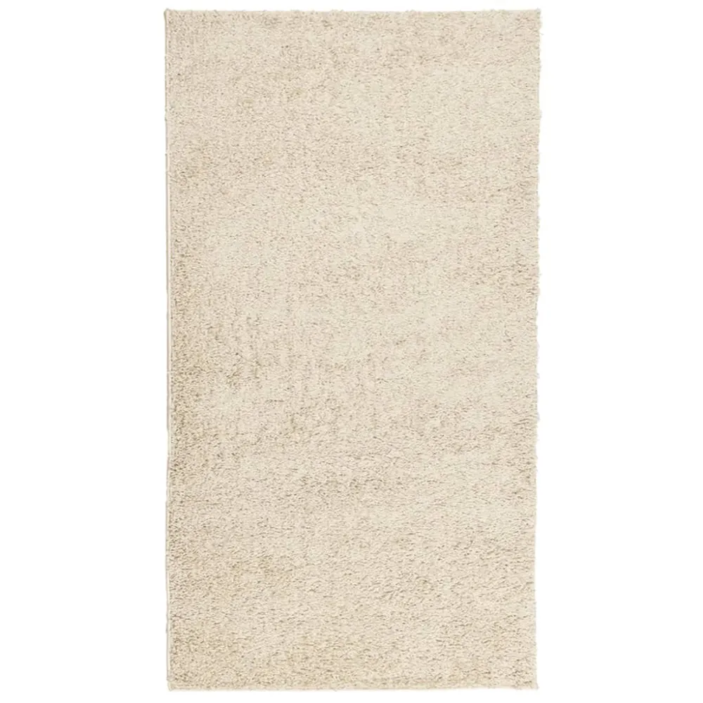 Tappeto Shaggy PAMPLONA Pelo Lungo Recente Oro 60x110 cm