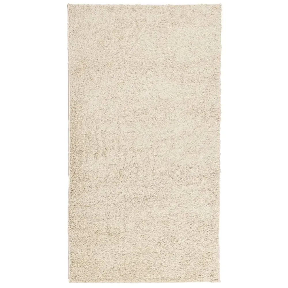 Tappeto Shaggy PAMPLONA Pelo Lungo Recente Oro 60x110 cm