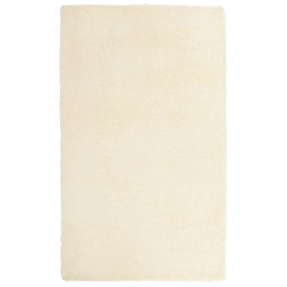 Tappeto Shaggy Pelo Durativo NAVARRA Crema 60x100 cm poliestere