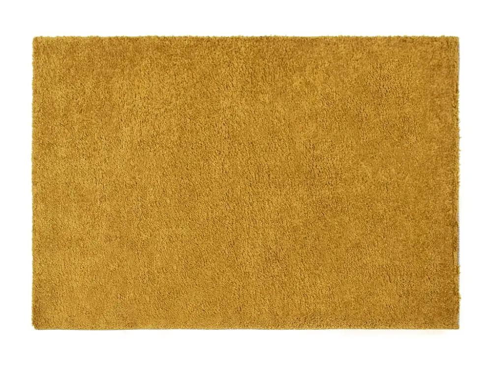 Tappeto Shaggy pelo vasto 200 x 300 cm Giallo senape MILINIO