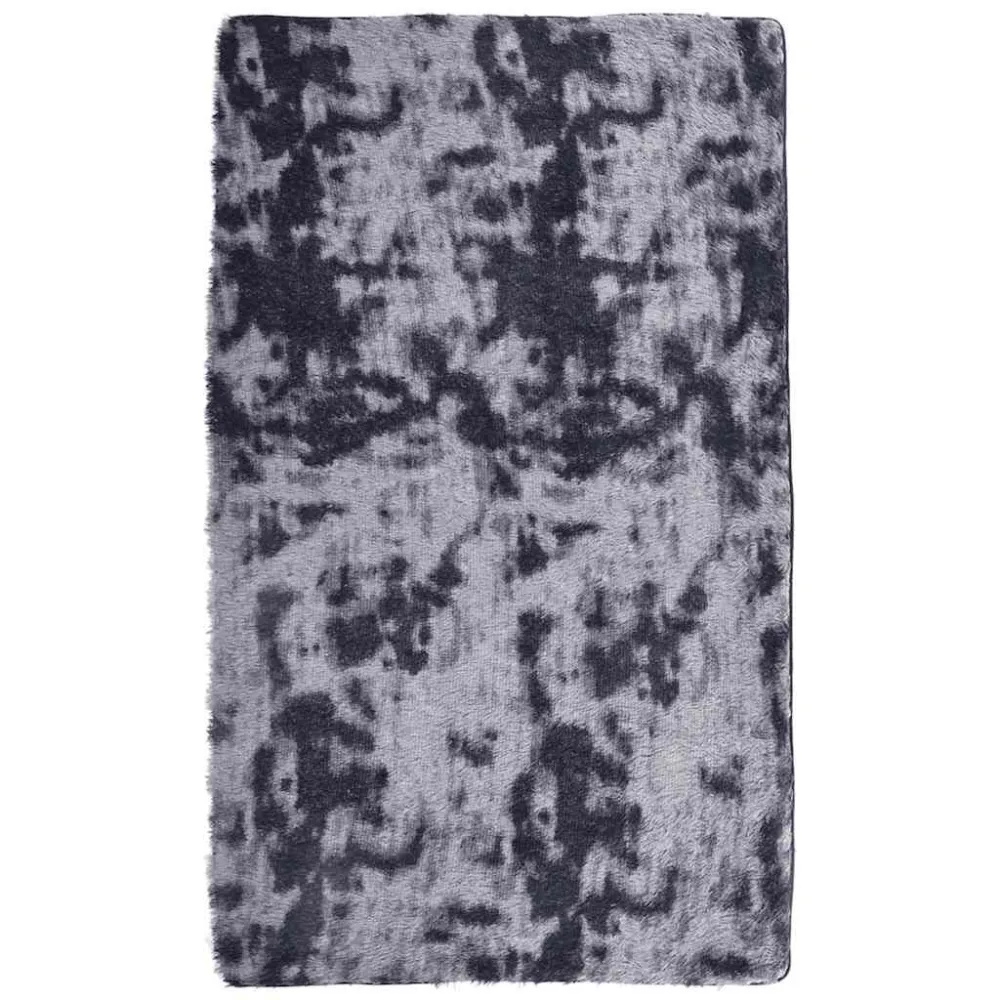 Tappeto Shaggy Pelo Vasto NAVARRA Grigio Scuro 60x100 cm