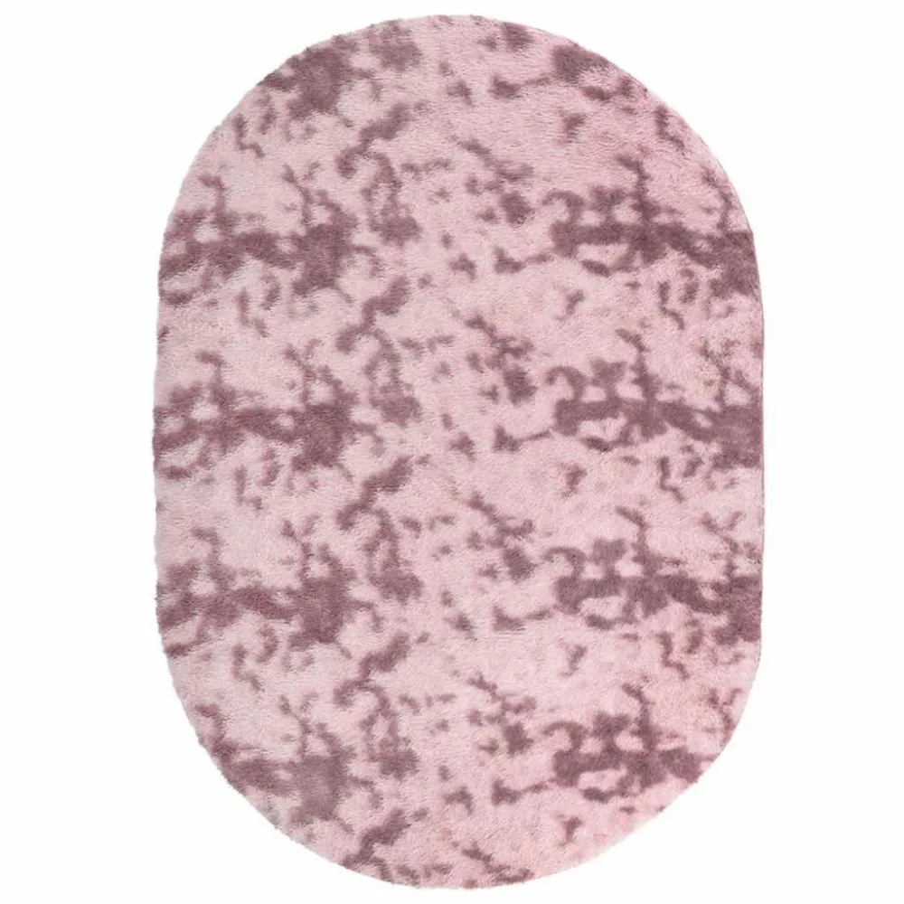 Tappeto Shaggy Pelo Vasto NAVARRA Rosa Antico 300x200 cm