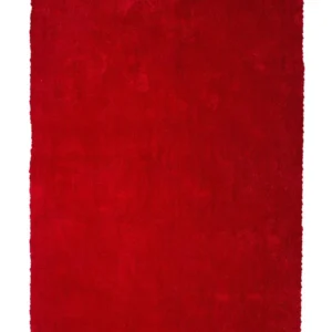 Tappeto shaggy rosso 160x230 cm DEMRE
