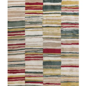 Tappeto tessuto pelo breve multicolore 160x230cm FATSA