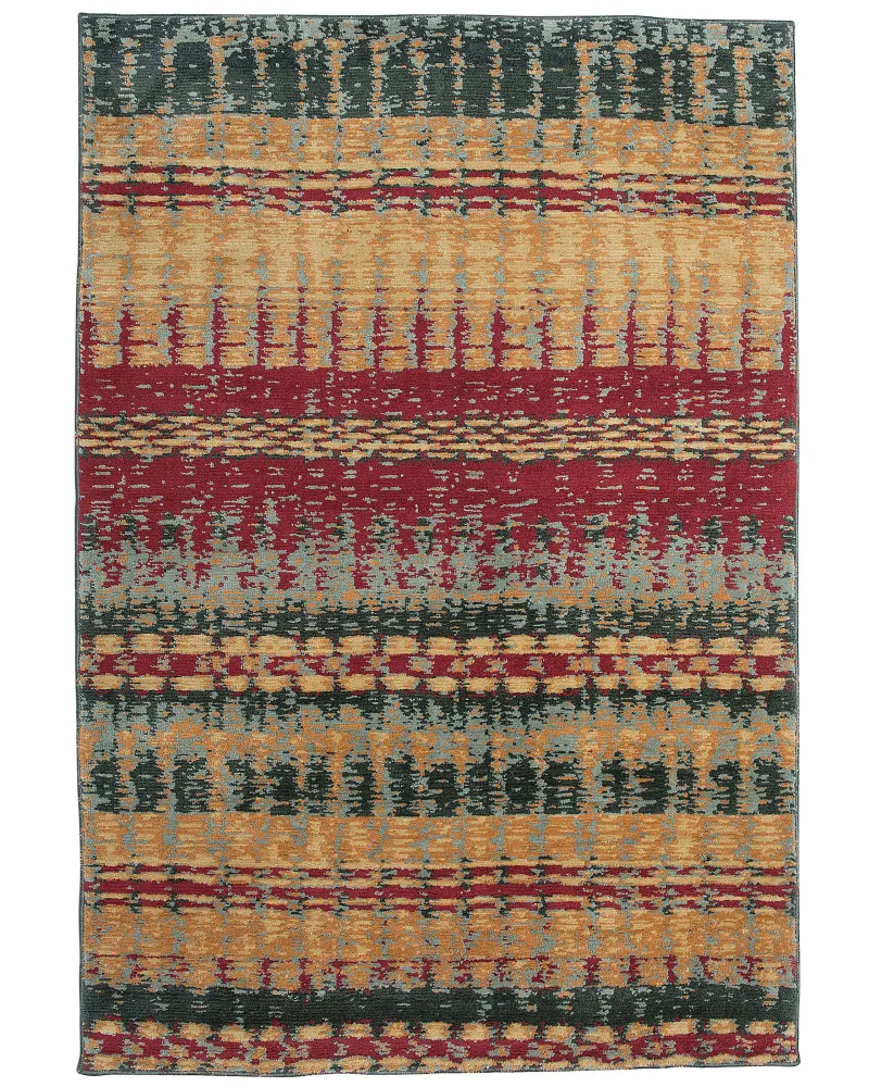 Tappeto tessuto pelo breve multicolore 160x230cm MARMARIS