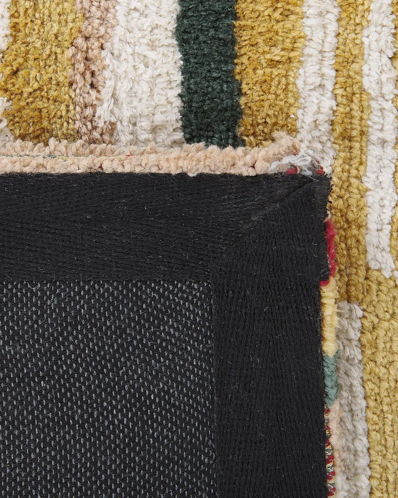 Tappeto tessuto pelo limitato multicolore 140x200cm FATSA