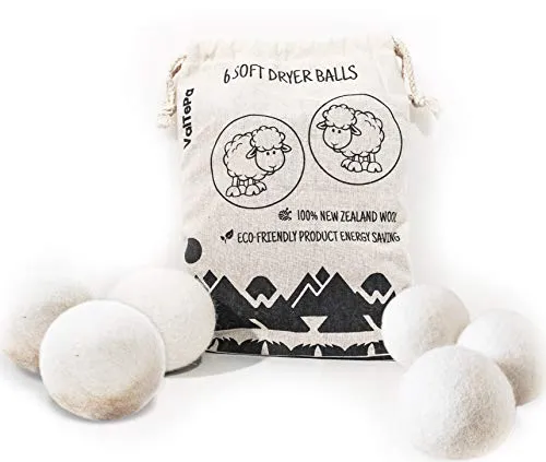 Valtepa Palline per Asciugatrice, Ammorbidente Naturale, Lana Premium,...