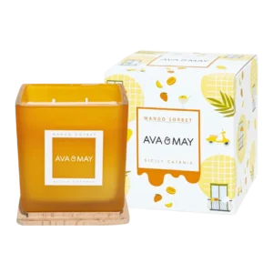Candela profumata grande Sorbetto al Mango