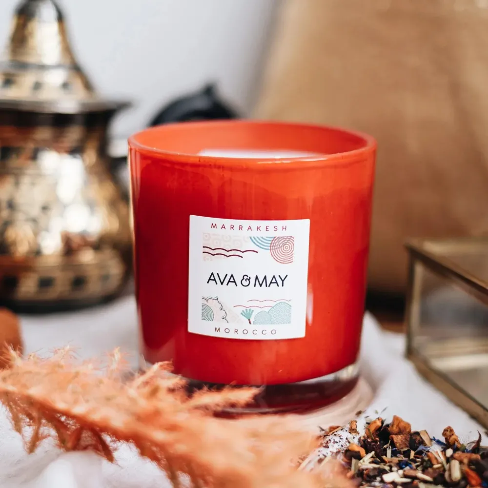 Candela profumata grande Marrakesh