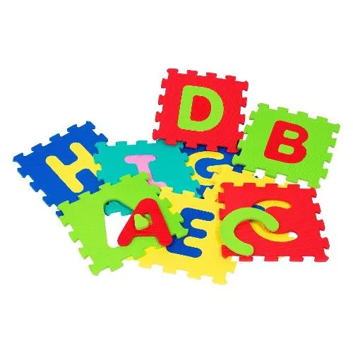 Tappeto gioco Puzzle Lettere 9 pz Vitamina G - Globo