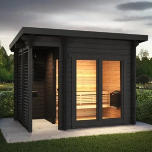 Sauna esterna Deluxe Plus