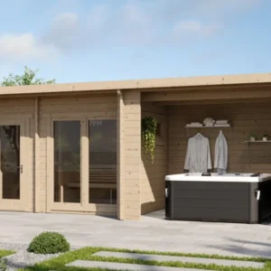 Sauna esterna Deluxe Spa