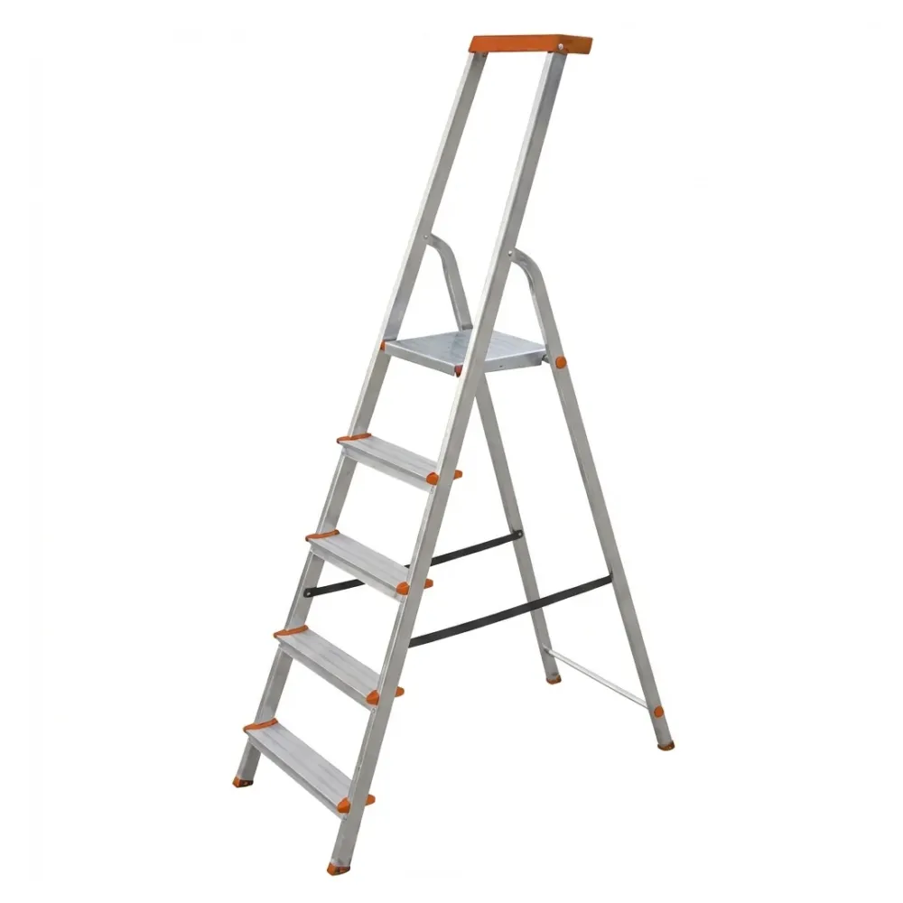 Scala Alluminio 3 Gradini Brixo Step Up Alu Domo EN131 Portata 150Kg
