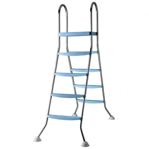 Gre - inossidabile scale inossidabile per piscina rimovibile 142 cm AR11680