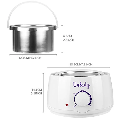 Scaldacera Professionale Elettrico, Wolady Kit Bianco(aggiornato)