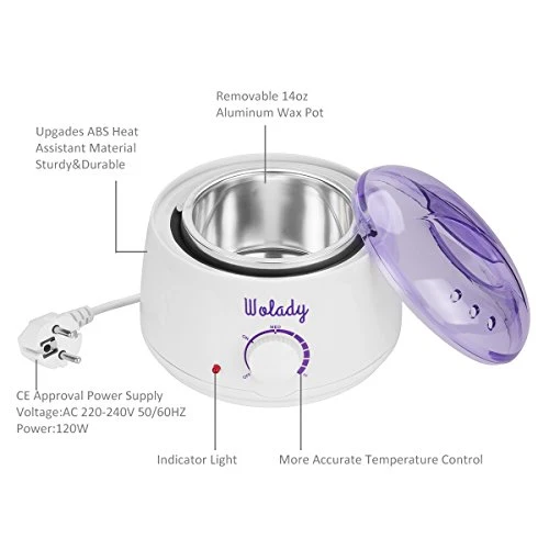 Scaldacera Professionale Elettrico, Wolady Kit Bianco(aggiornato)