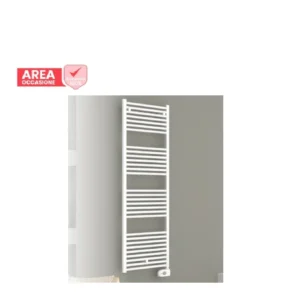 AREA OCCASIONI 2951 Termoarredo Scaldasalviette Elettrico Cordivari LISA 22 Bianco Acciaio con Termostato Ambiente Digital...