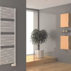 Radiatore Scaldasalviette Elettrico Cordivari CLAUDIA da 700 W 500x1195 Colore Bianco con Termostato Ambiente Digitale Eco