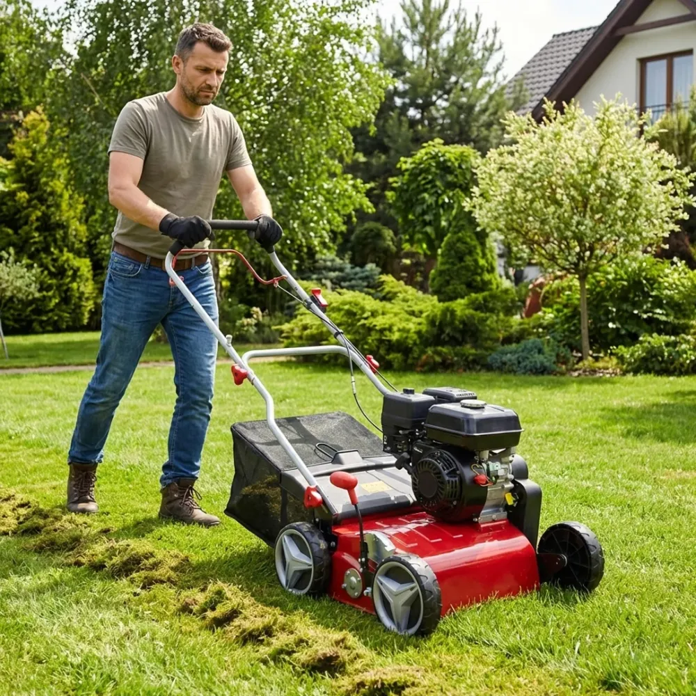 Scarificatore scoppio Stars Leonardo 42 4T 212 cc professionale