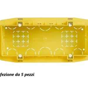 Scatola Universale da Incasso 506/507 6-7 Moduli - 5 pz