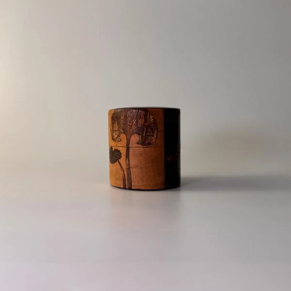 Contenitore per matcha legno di ciliegio – Natsume giapponese con anima