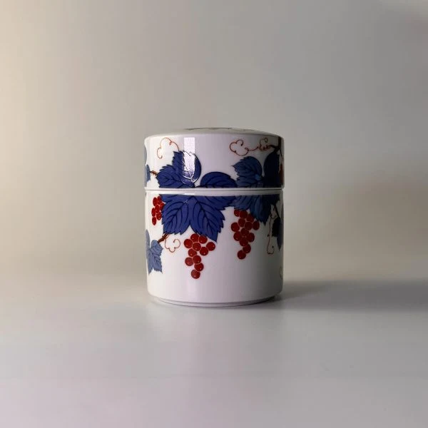 Matcha giapponese Can Natsume – Bianco con motivo uva