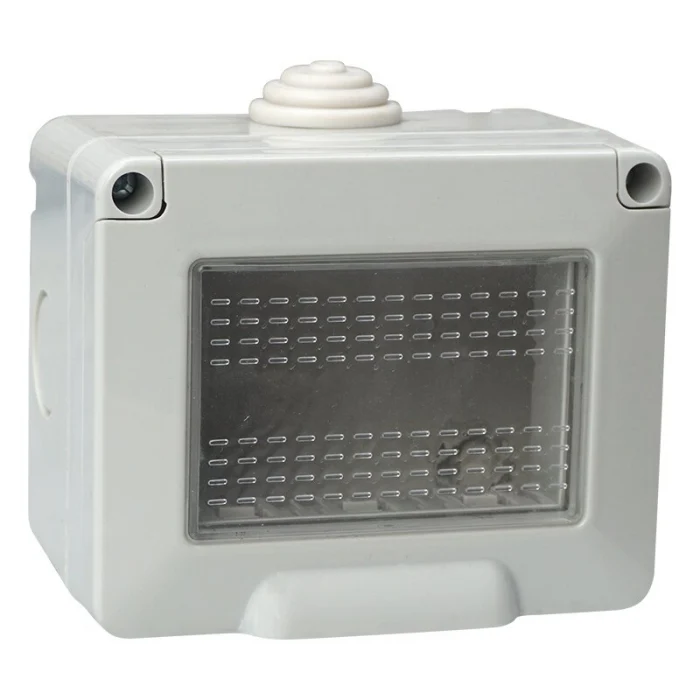 SUPPORTO IDROBOX IP55 3 POSTI BIANCO COMPATIBILE VIMAR PLANA | ETTROIT | ev2603
