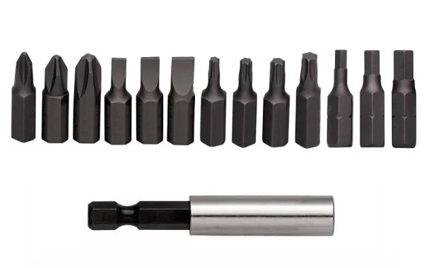 Adattatore per Prese Multiple GEDORE scatola portainserti rossa 1/4 PH + SL + TX + esagono + portainserti 14 pezzi 3301347