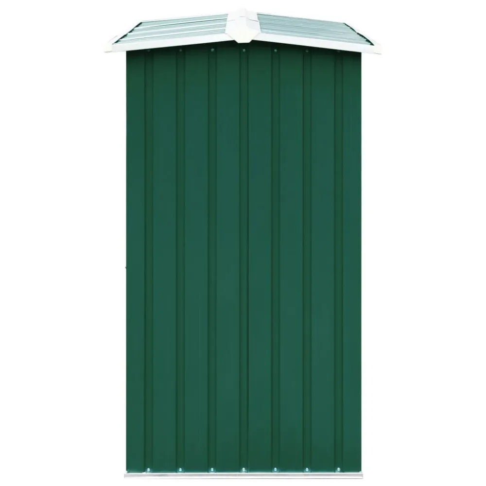 Capannone Acciaio Zincato 172x91x154 cm Verde con Custodia di Trasporto