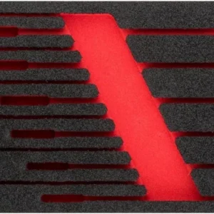 Inserti schiuma morbida bicomponente VIGOR dimensioni inserto/dimensione cassetto: S (188 x 393 x 35 mm) utilizzo: V6721 V...