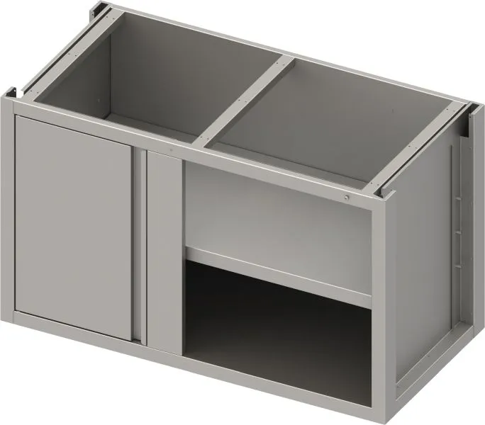 Kit Manutenzione Filtro Aria Stalgast scatola per mobile base angolare acciaio inox versione 2.0 con porta battente parte...