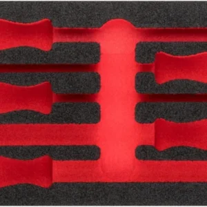 Professionale Heavy Duty Inserti schiuma morbida bicomponente VIGOR dimensioni inserto/dimensione cassetto: S (188 x 393 x...