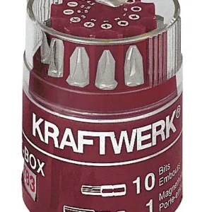 Scatola portapunte tonde universali Kraftwerk 1/4" 11 pezzi 2783 per Generatori fino 7kW