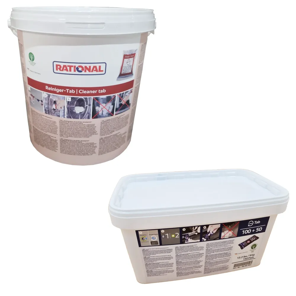 Schede Cleaner Rational 100 per tutto il centro di auto -cottura SCC + 150 Schede Care con CareControl per ICombi Pro/Clas...