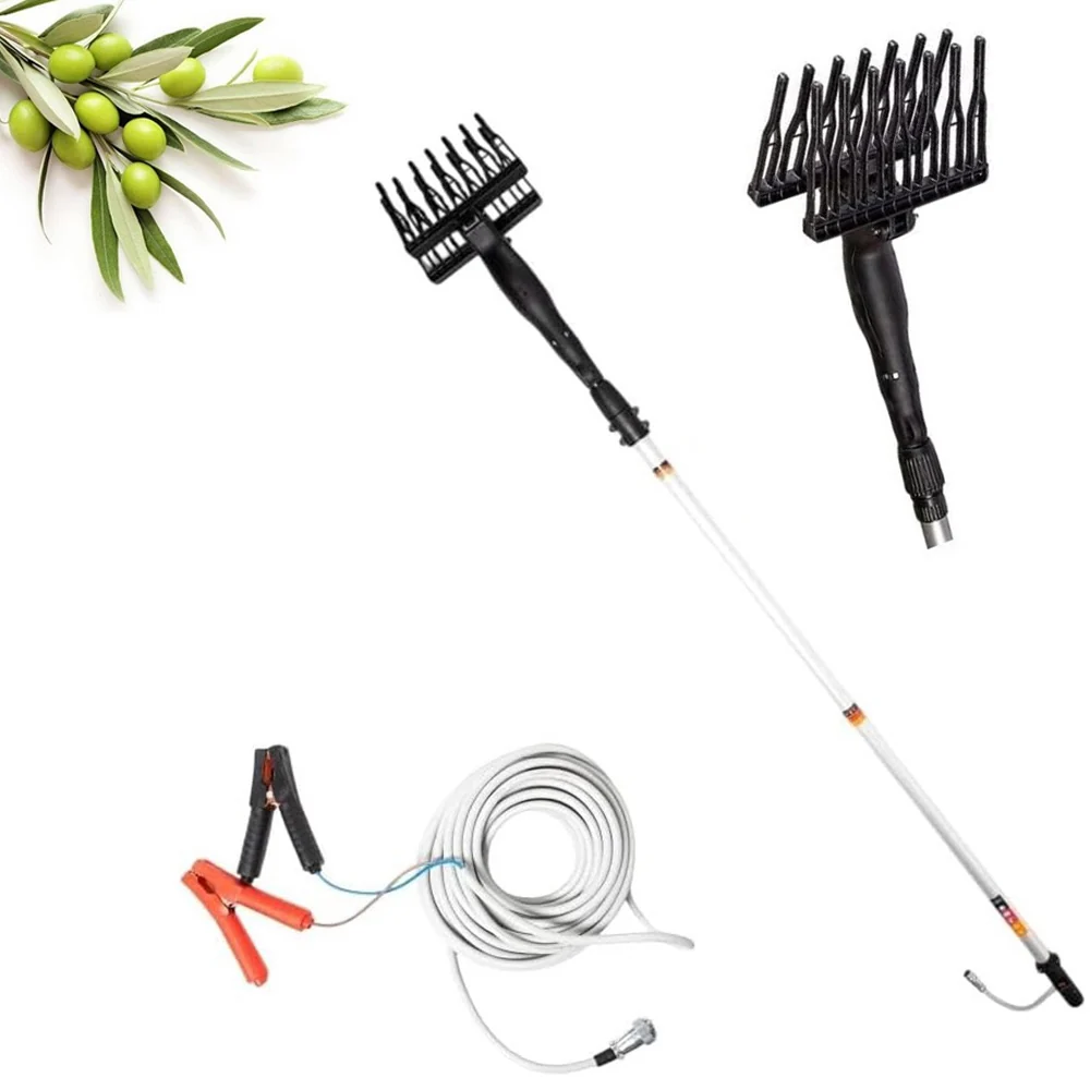 Abbacchiatore scuotiolive con cavi 12V 104W allungabile da 2,20 3 MT