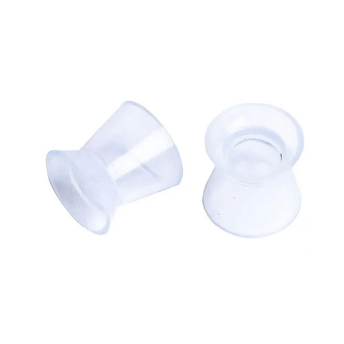Piccolo secchio silicone - per coloranti 5 ml x 2 camere - Tappato di aspirazione