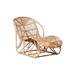 Chaise longue rattan soffice Pensao Chehoma - 131cm
