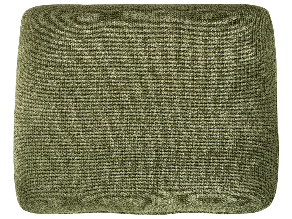 Left Hand Fabric Chaise Lounge Dark Green ARTHEZE
