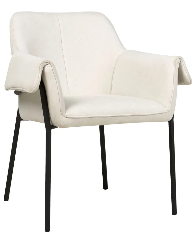 Poltrona ARLA Tessuto Crema