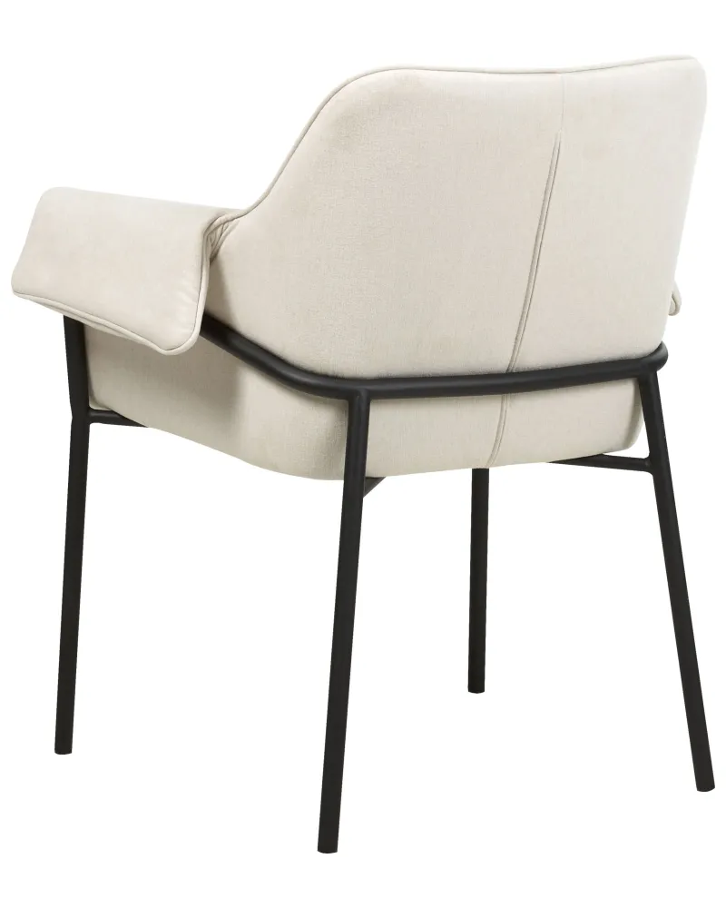 Poltrona ARLA Tessuto Crema
