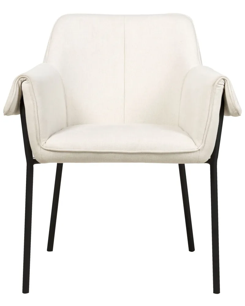 Poltrona ARLA Tessuto Crema