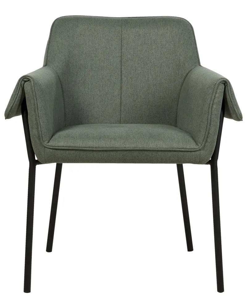 Poltrona ARLA Tessuto Verde ombroso
