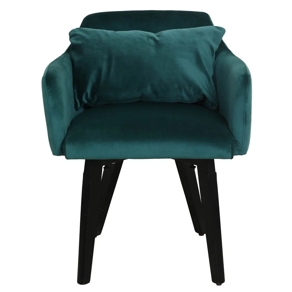 Poltrona Dondolo Set di 20 sedie / poltrone Gybson Velluto verde