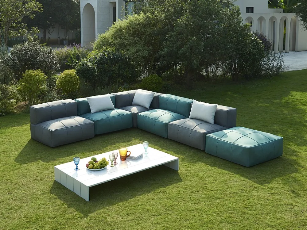 Poltrona da giardino Tessuto Verde LIVAI di MYLIA