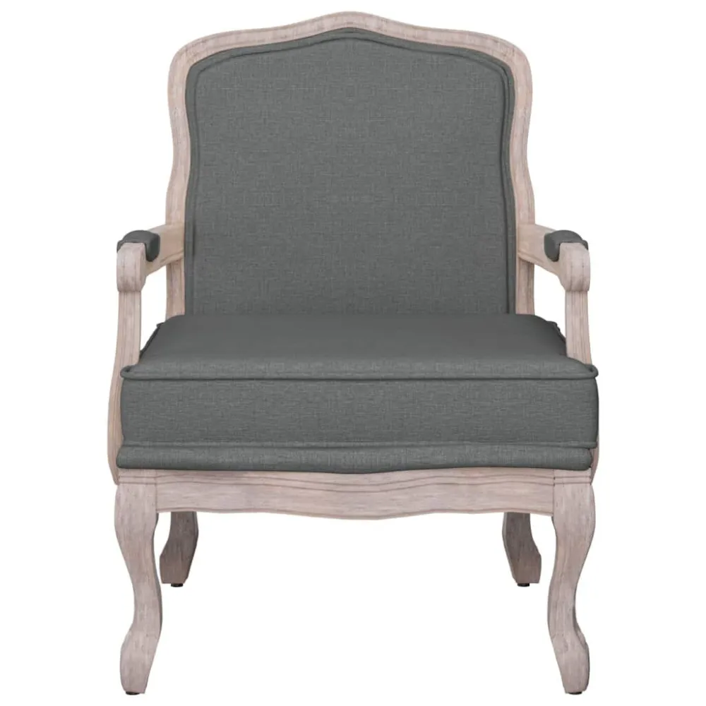 Poltrona Grigio Tenebroso 64x64x90 cm Tessuto