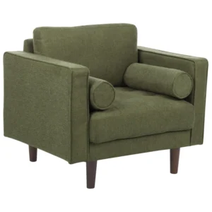 Poltrona NURMO Tessuto Verde nero